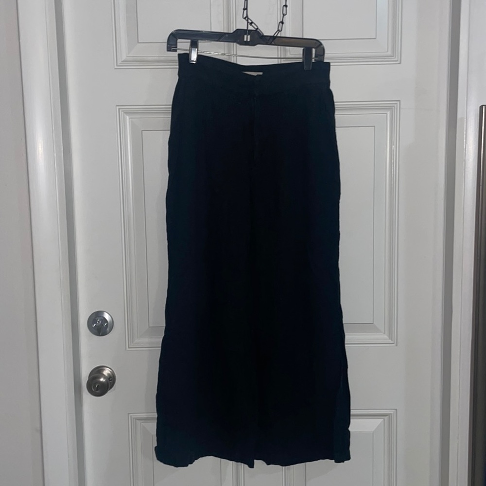 Abercrombie & Fitch wide legged linen pant